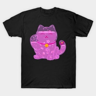 Maneki Neko Sakura KitTea T-Shirt